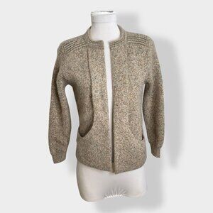 Simply‎ Natural Alpaca Cardigan Sweater
